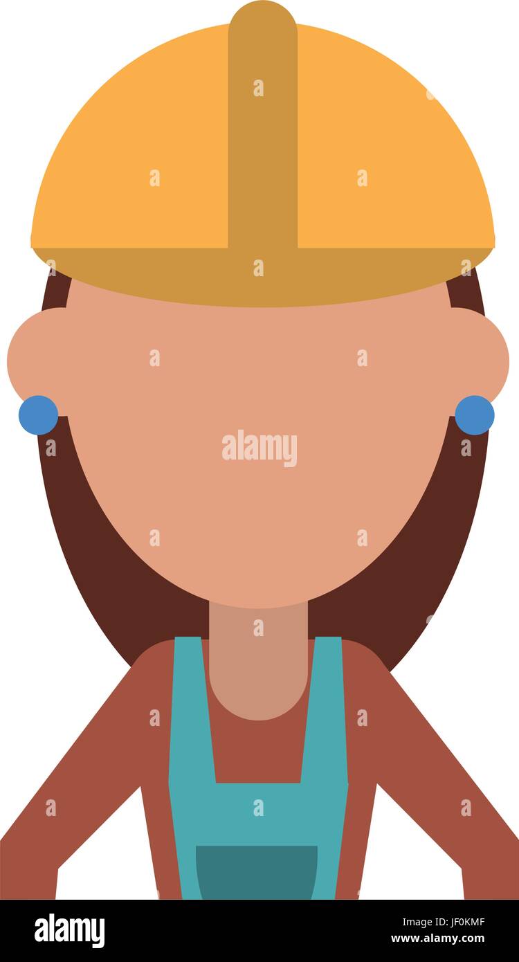engineer construction or factory worker icon image Stock Vector Image ...