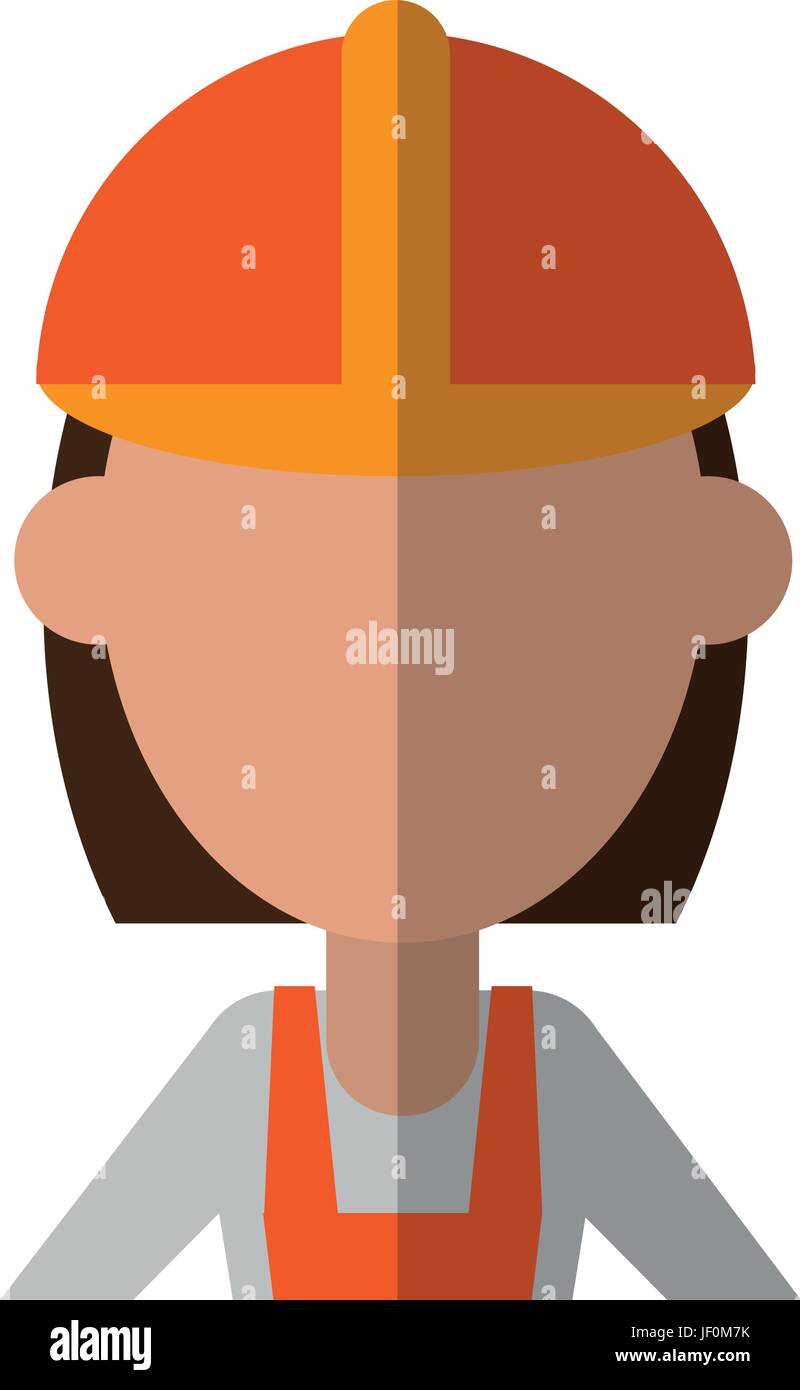 engineer construction or factory worker icon image Stock Vector Image ...