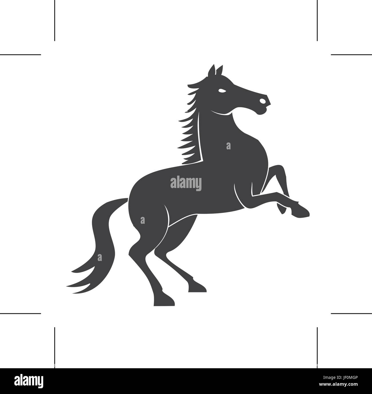 swarthy jetblack Stock Vector