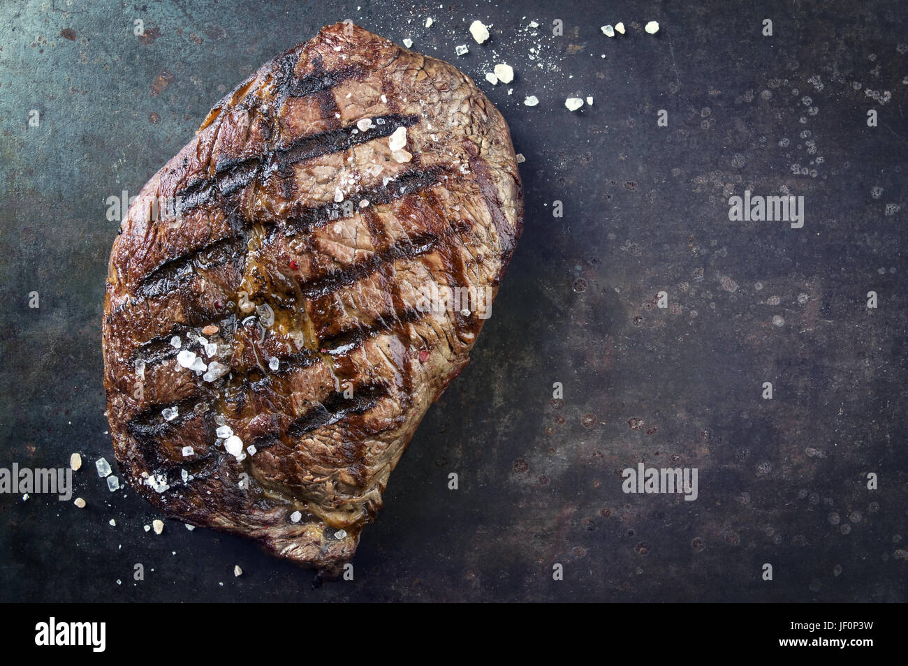 Dry Aged Barbecue Entrecote Double Stock Photo - Alamy