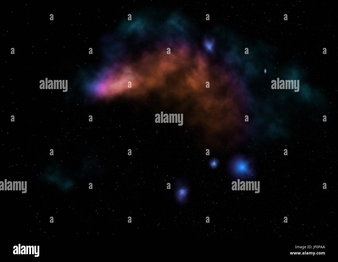Small part of an infinite star field Stock Photo - Alamy