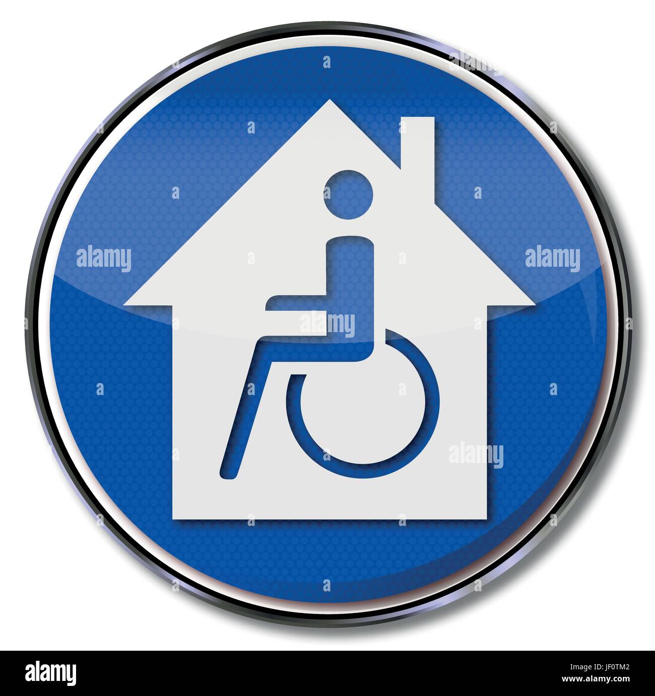 wheelchair, house, building, wheelchair user, handicapped accessible