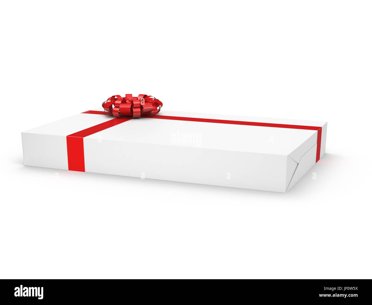 White gift box Stock Photo - Alamy