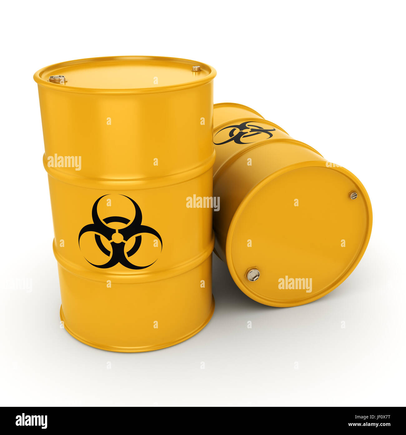 Two barrels hazardous waste hi-res stock photography and images - Alamy