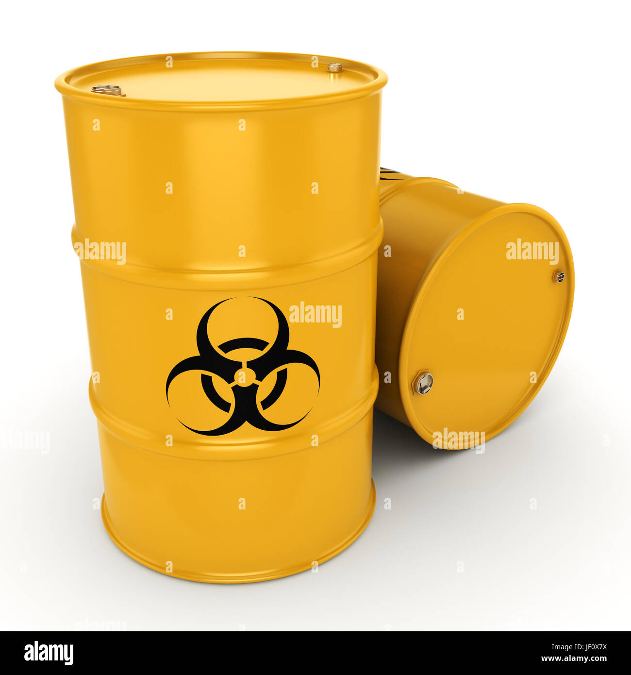 Two barrels hazardous waste hi-res stock photography and images - Alamy