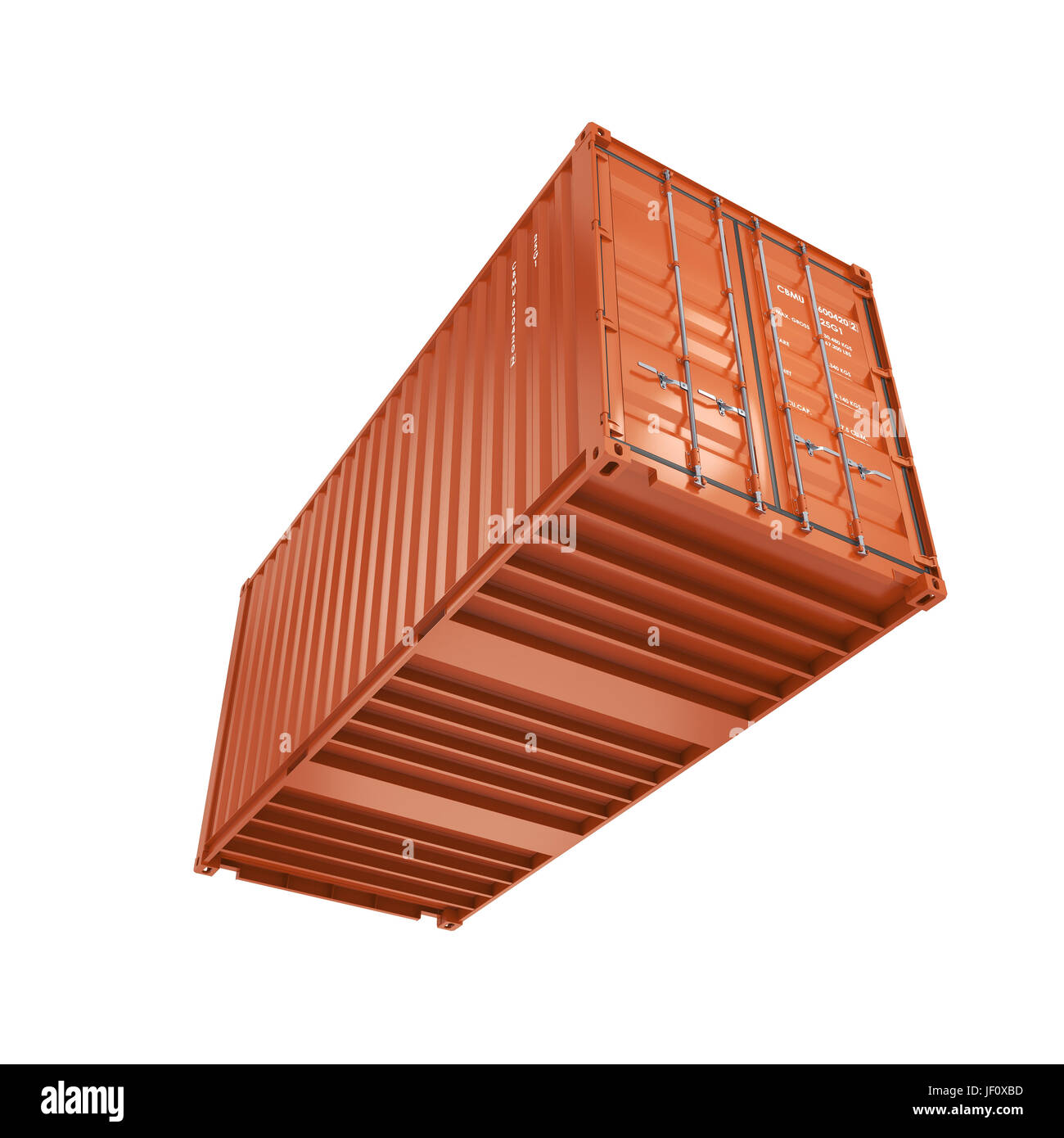 3D rendering container Stock Photo - Alamy