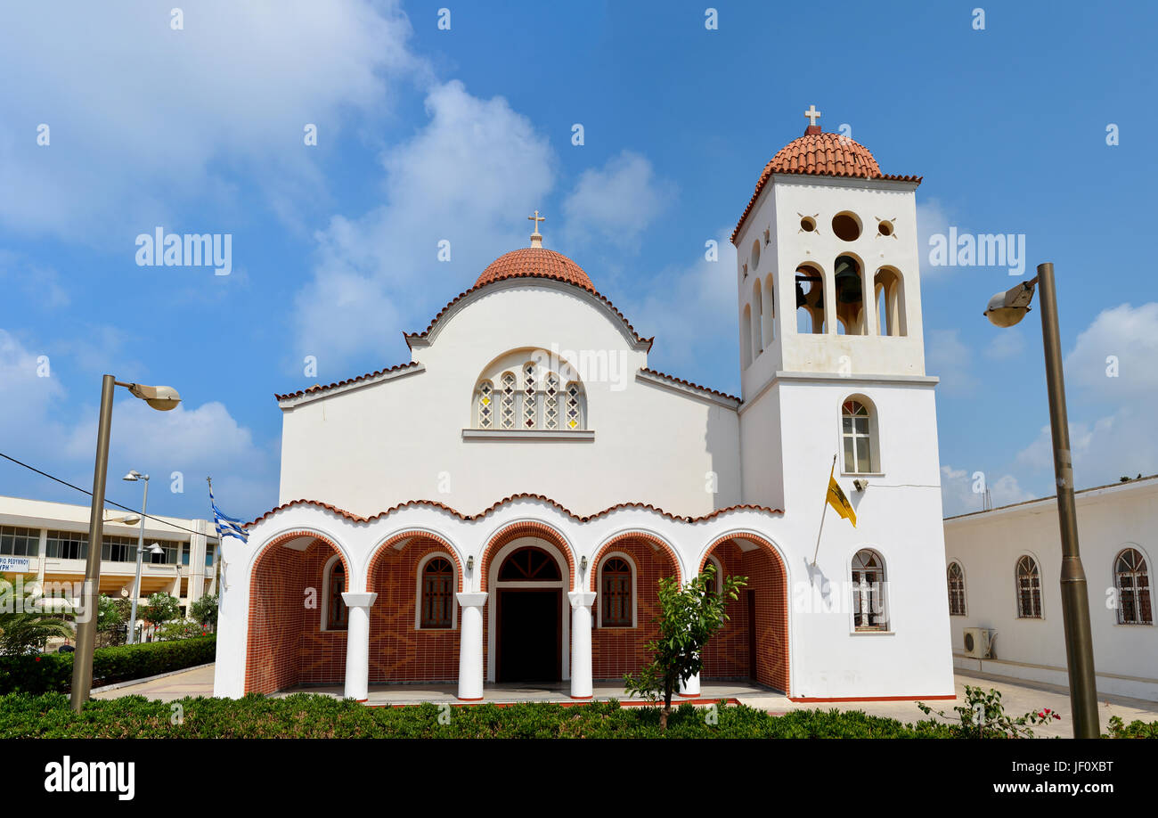 Rethymno city crete greece church hi-res stock photography and images ...