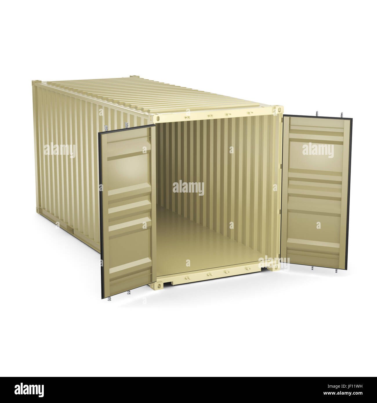 3D rendering container Stock Photo - Alamy