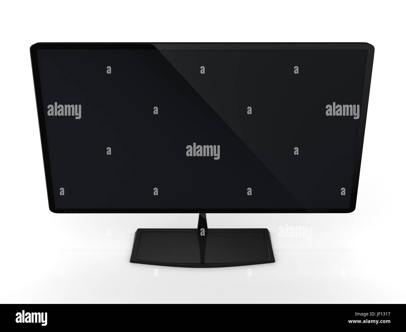 Tv Rendering 3D rendering modern TV Stock Photo - Alamy