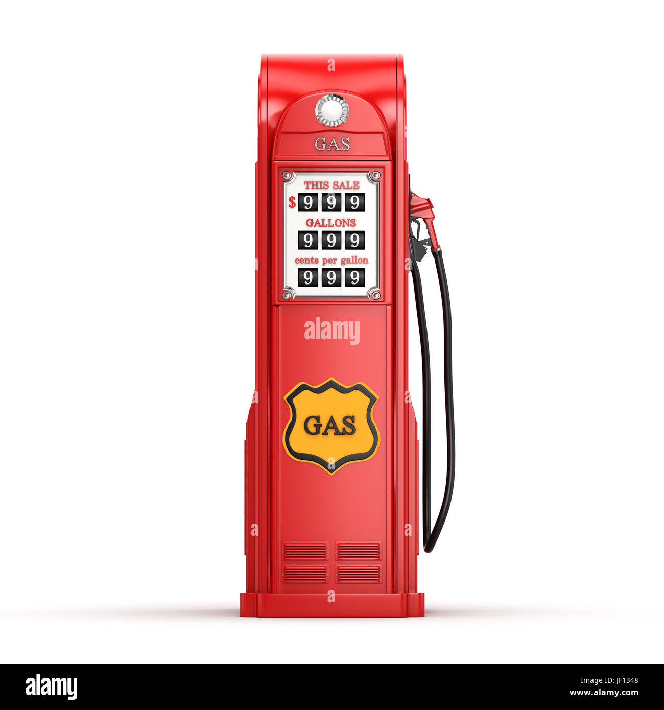3D rendering gas station Stock Photo Alamy
