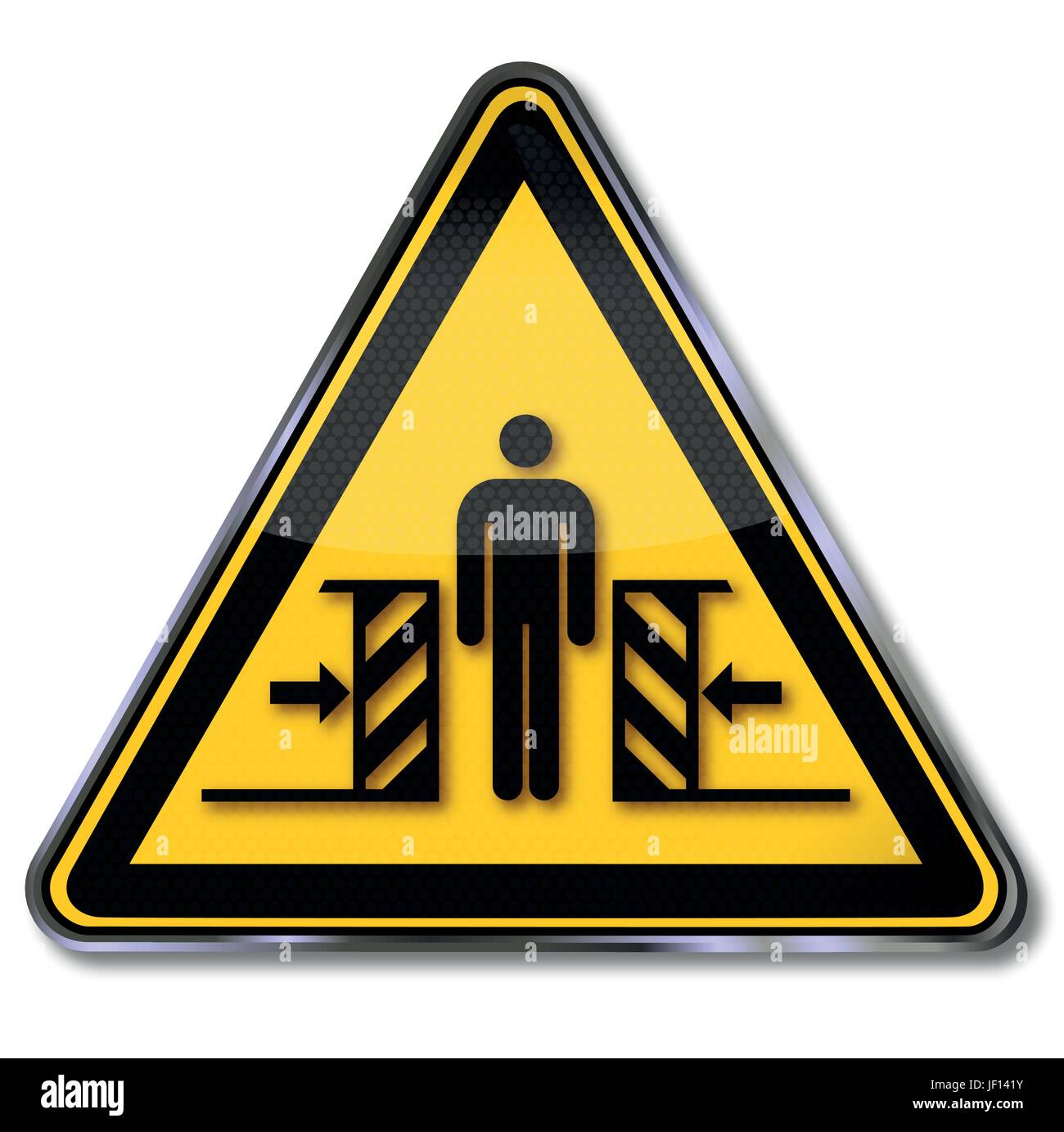 warning signs of crushing Stock Vector Image & Art Alamy