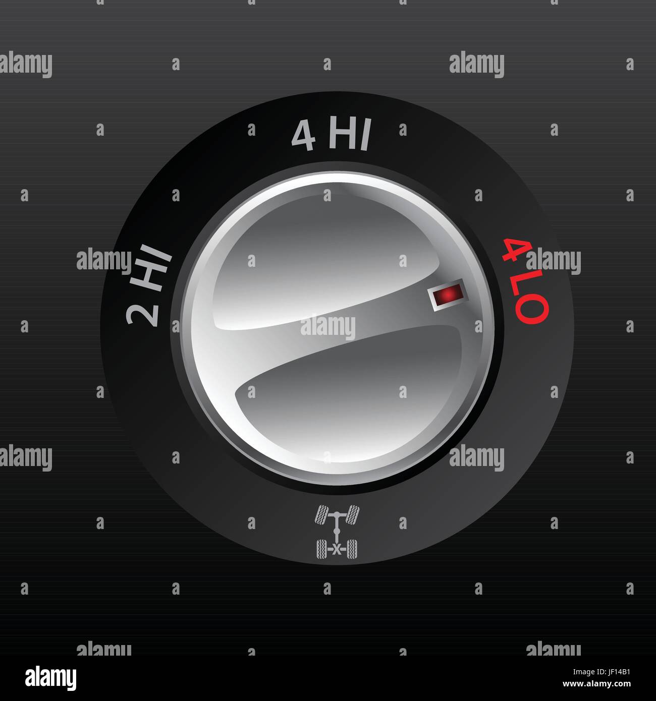 4wd button switch Stock Vector Images - Alamy