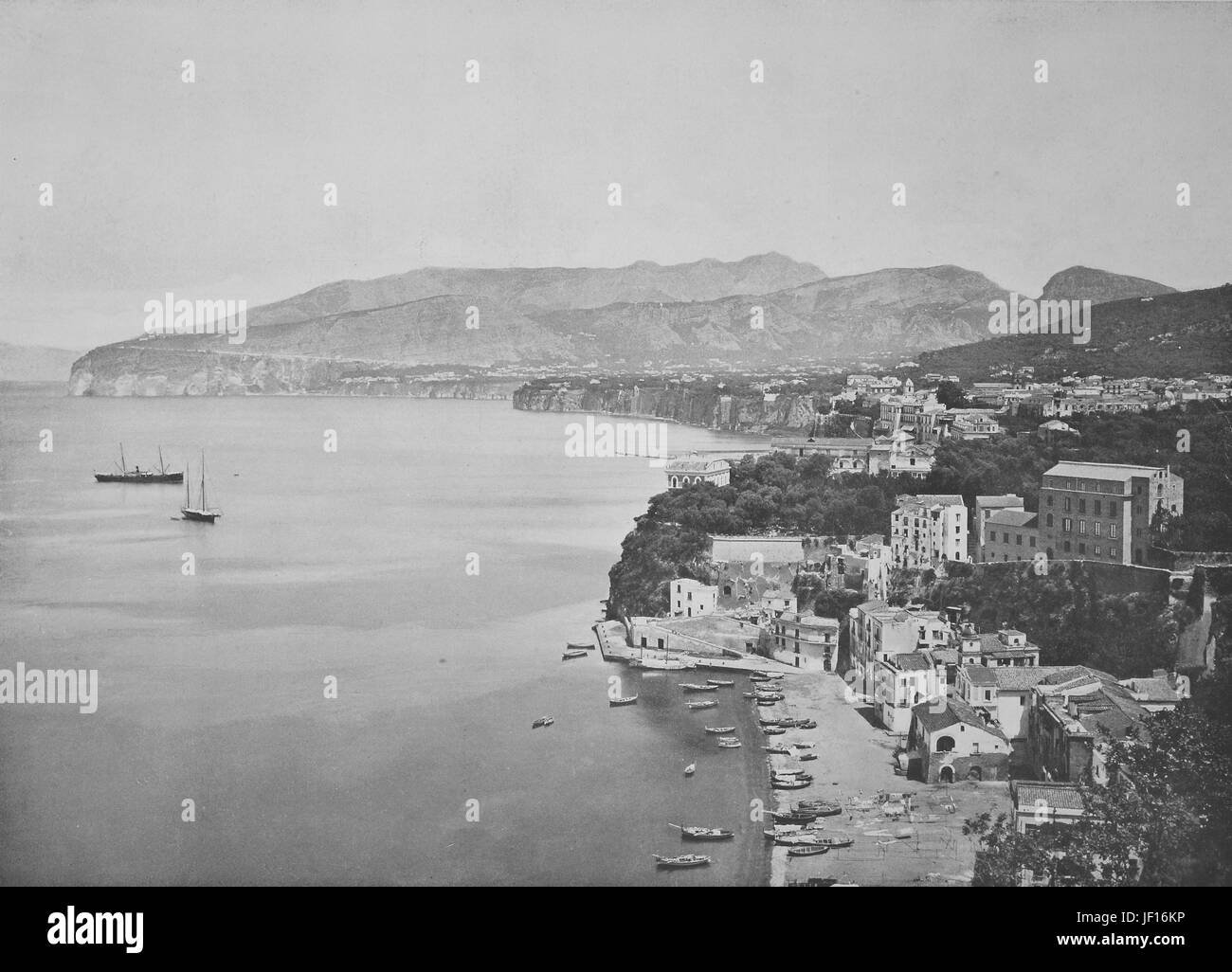 Sorrento peninsula Black and White Stock Photos & Images - Alamy