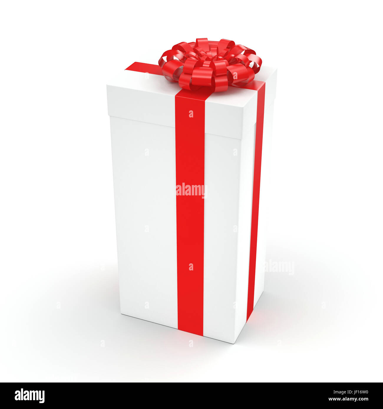 White gift box Stock Photo - Alamy