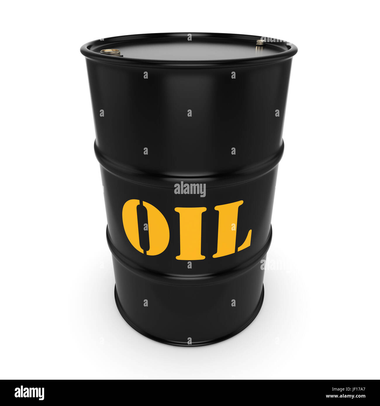 Black oil barrel Stock Photo Alamy