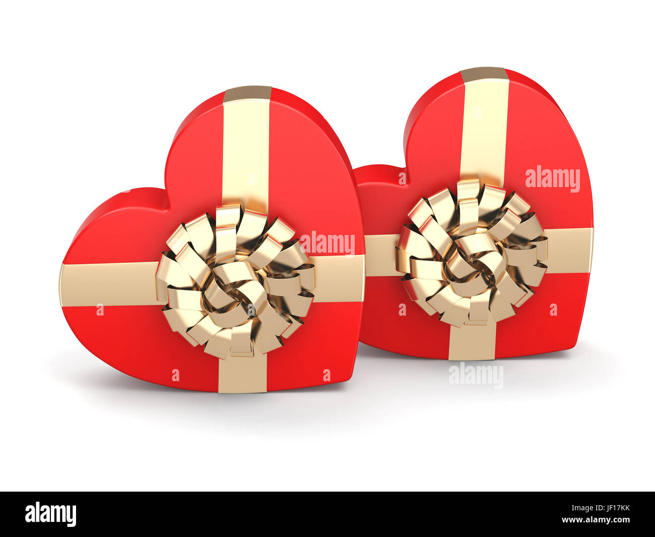 Red boxes heart Stock Photo Alamy
