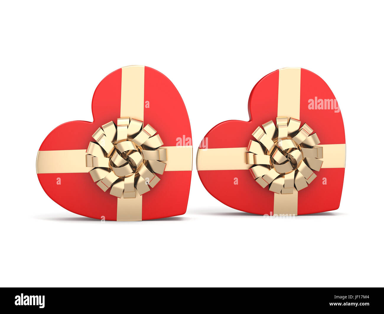 Red boxes heart Stock Photo Alamy