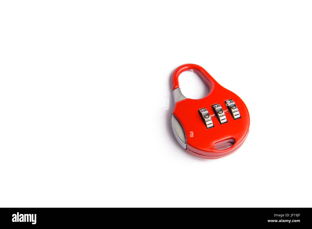 Padlock with number code Stock Photo Alamy