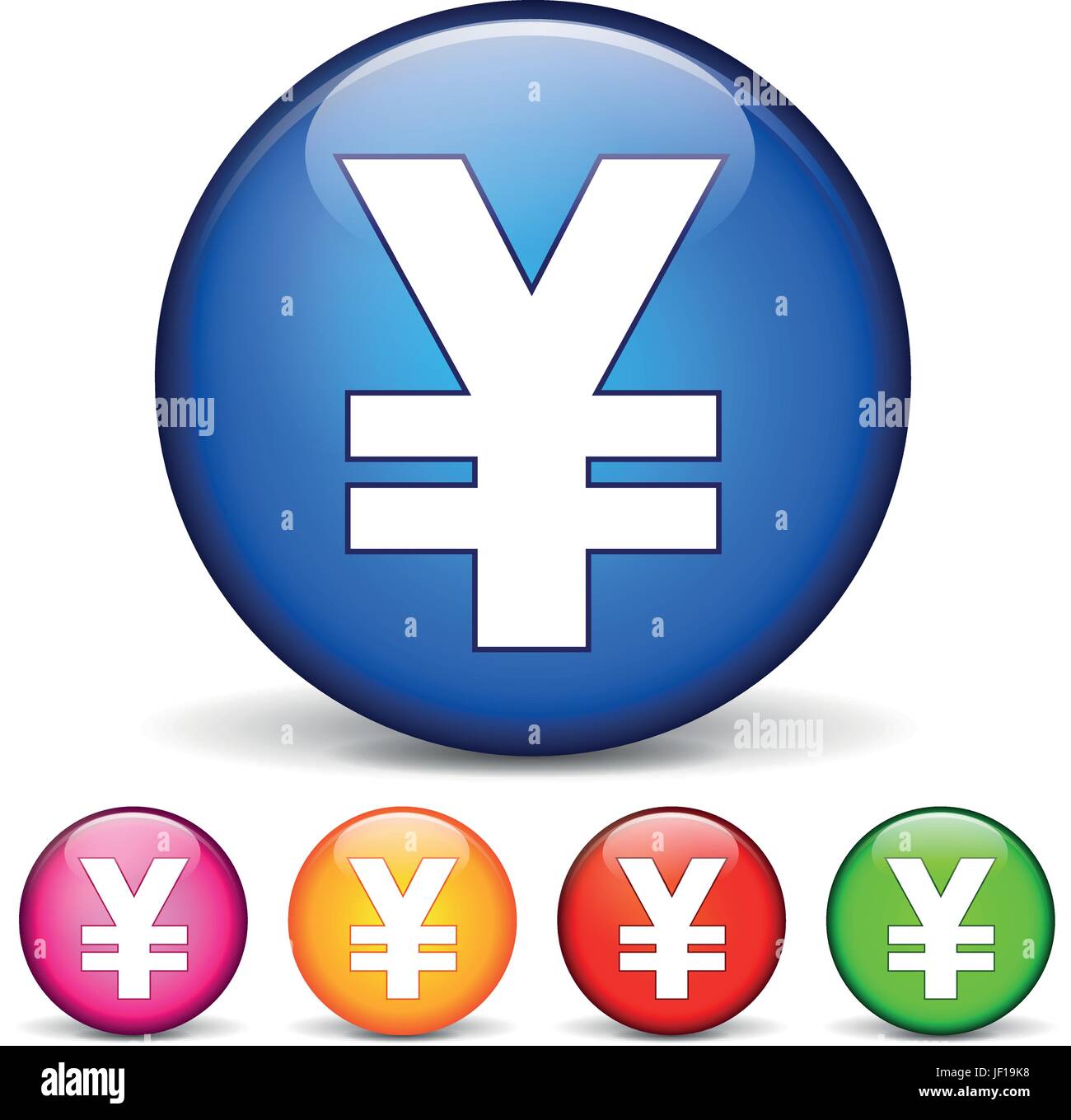 isolated, button, sign, icon, vector, money, round, bank, lending ...
