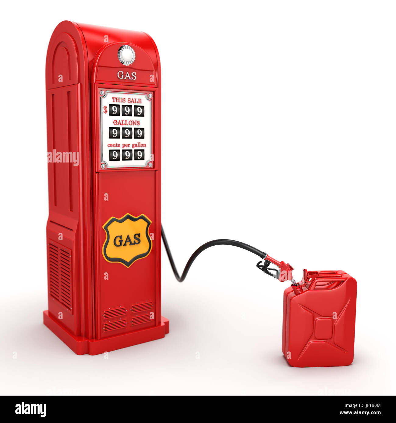 3D rendering gas station Stock Photo Alamy