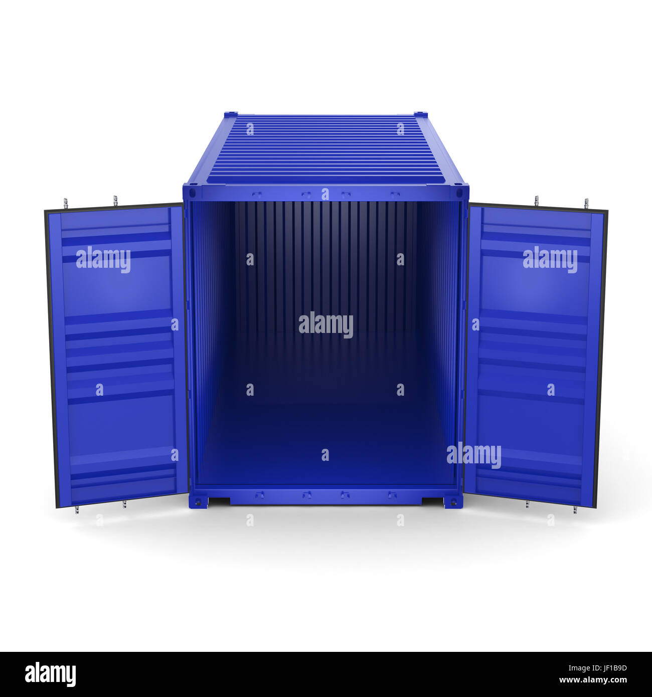 3D rendering container Stock Photo - Alamy
