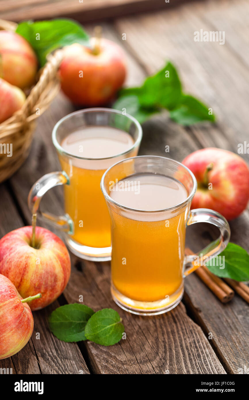 apple cider Stock Photo