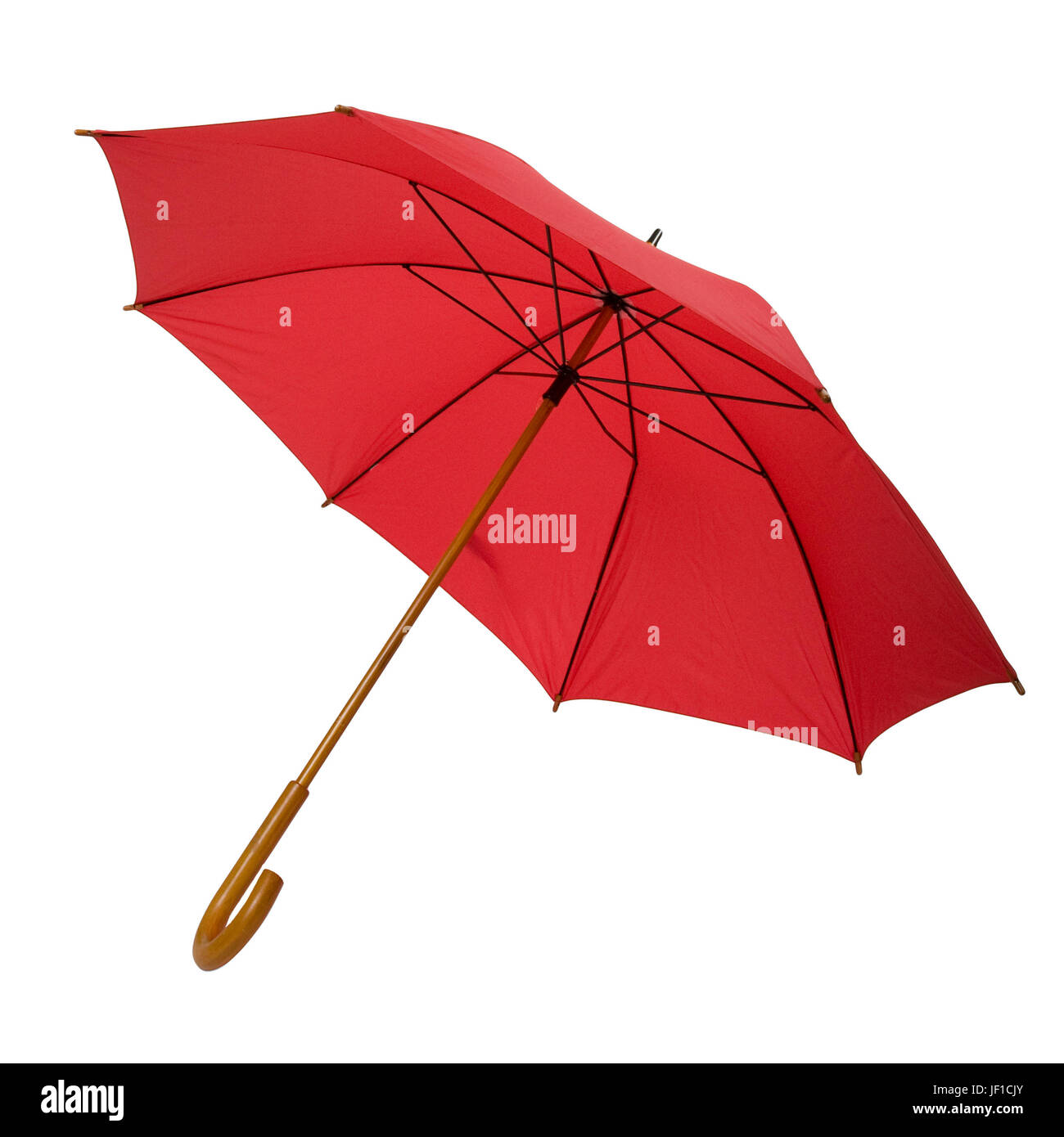 red umbrella isolated Stock Photo Alamy