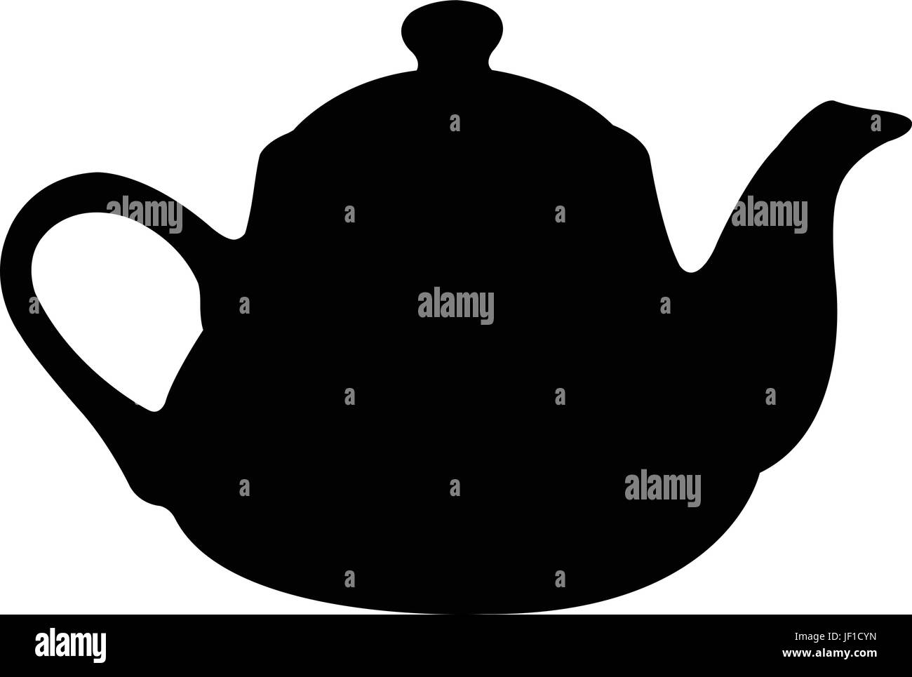 tea,object,illustration,silhouette,teapot,turkish,pot,vector,kitchenware,utensil Stock Vector
