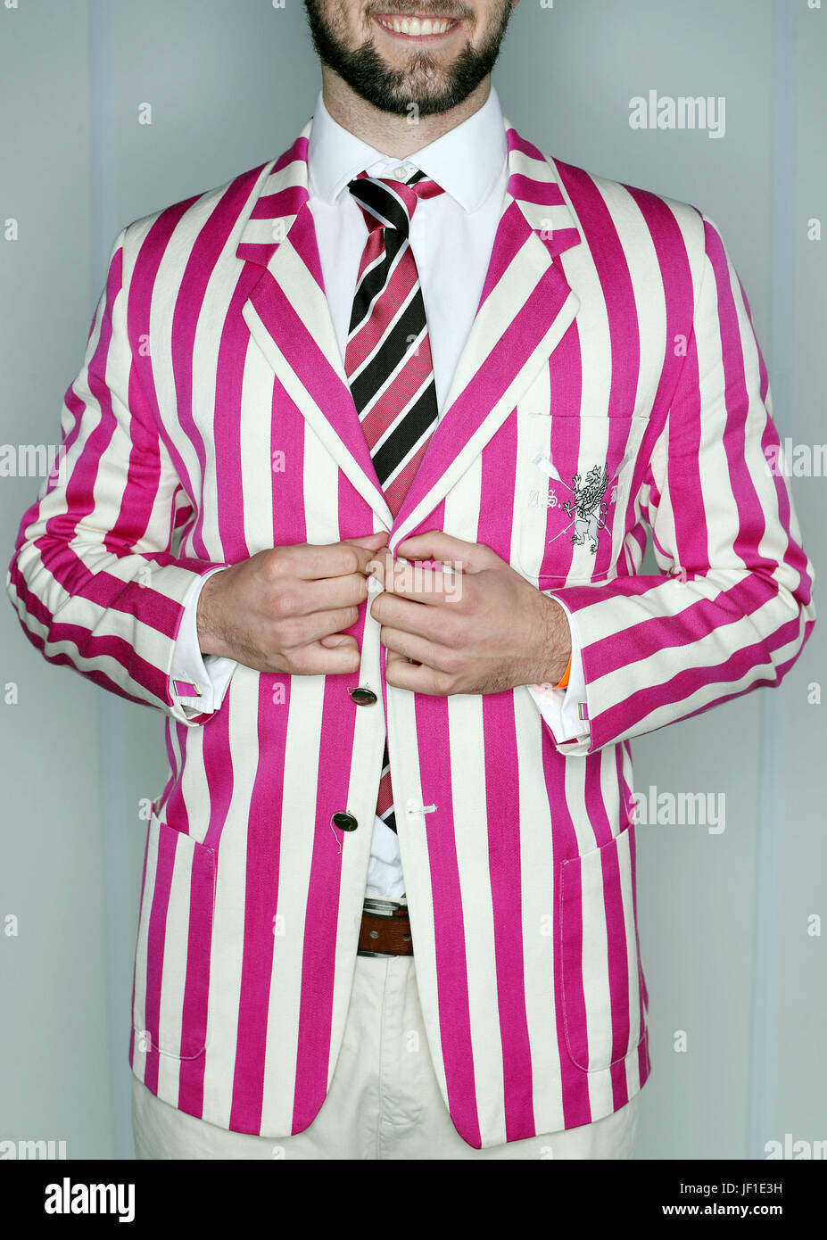 Hector blackwell wears blazer abingdon school rowing club hires stock