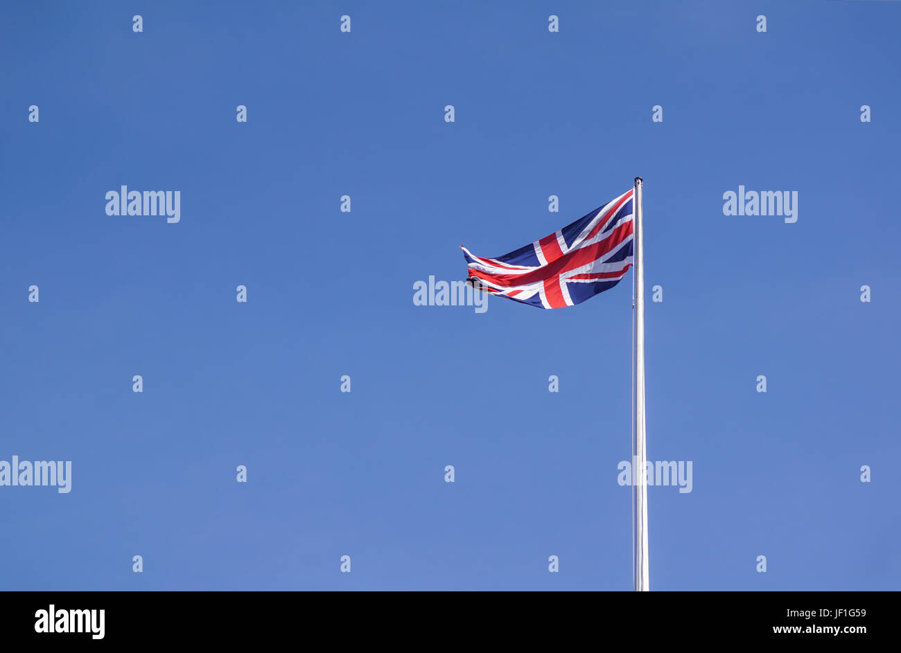 The Flag of the United Kingdom the Union Jack Stock Photo