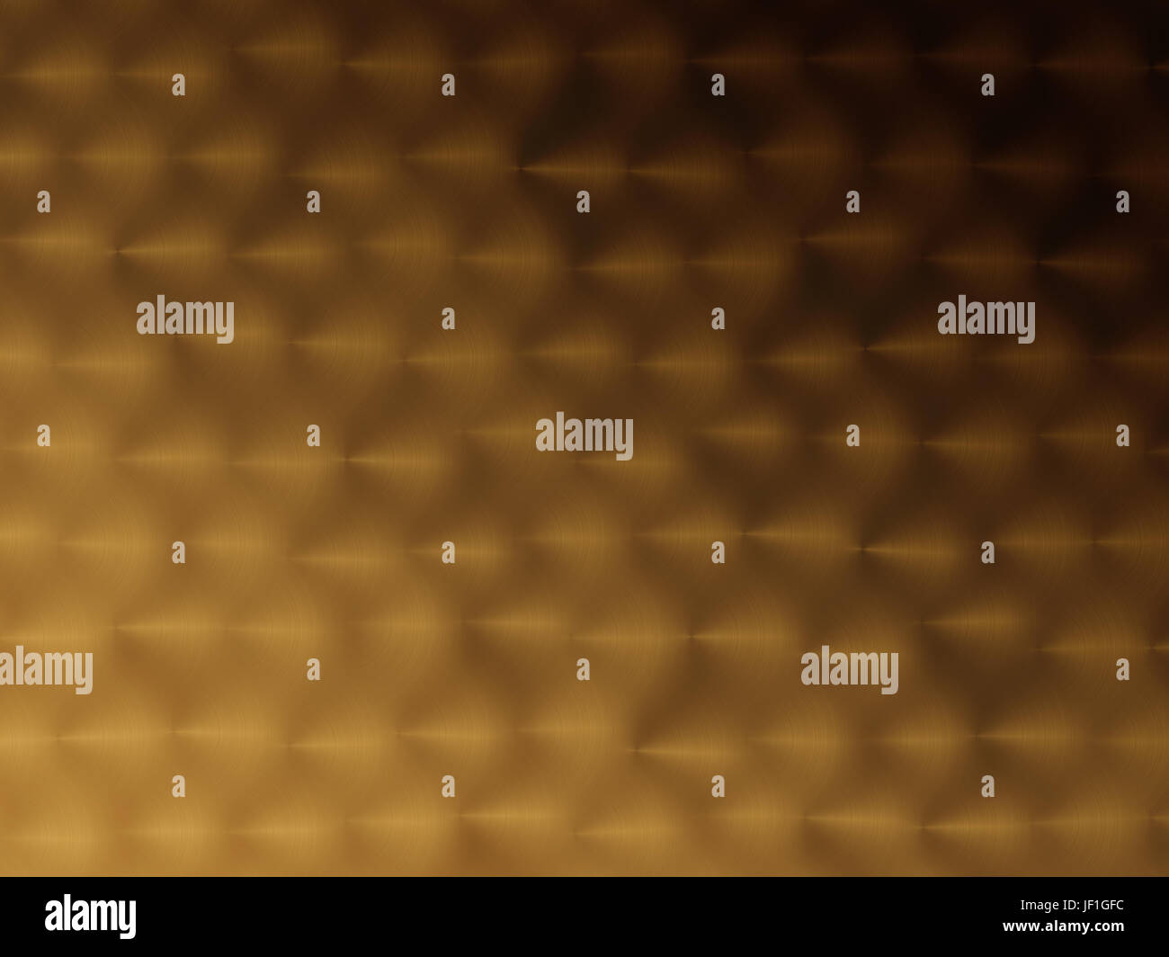 abstract golden background with rounded shapes Stock Photo