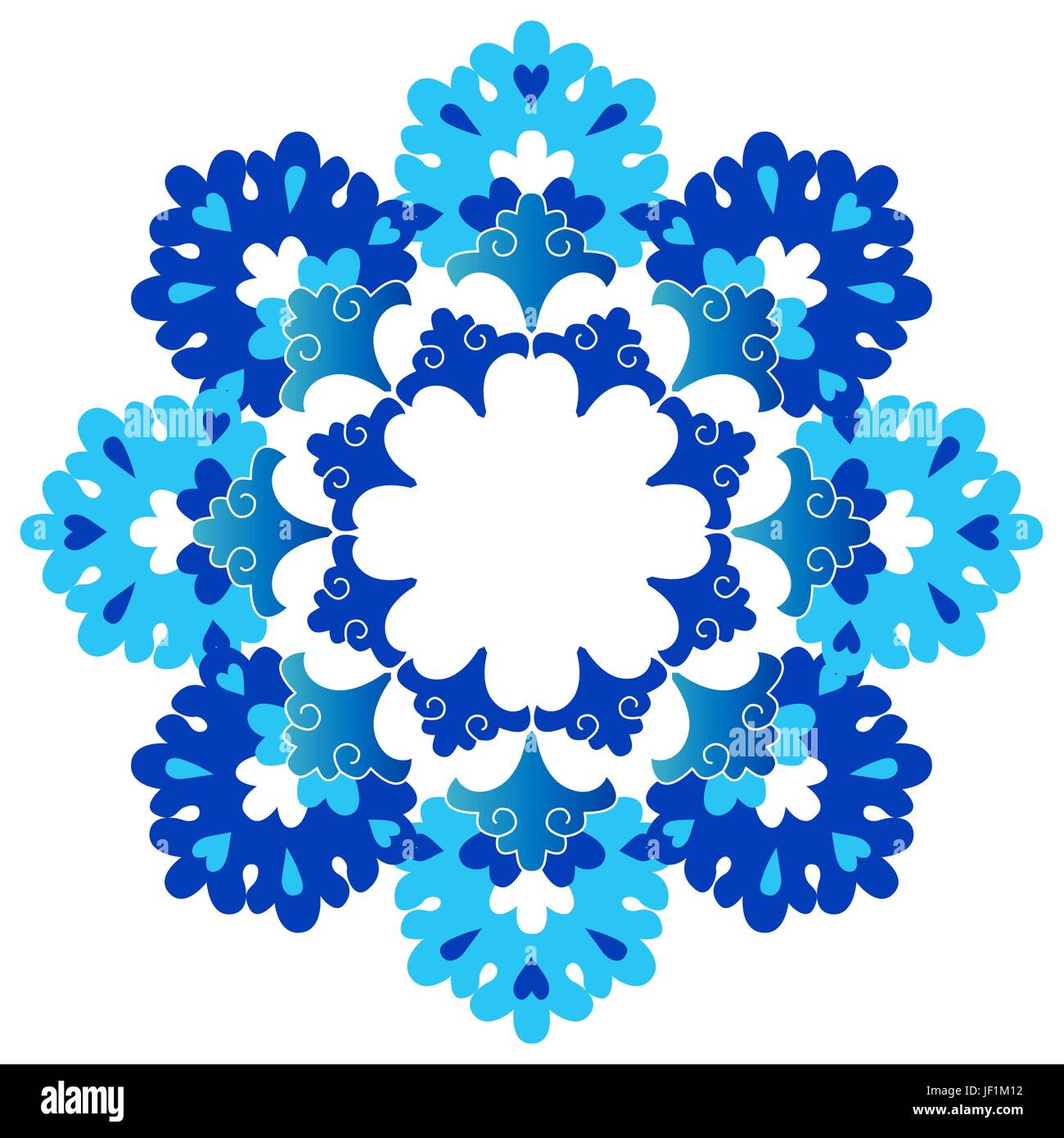 blue, antique, traditional, pattern, oriental, floral, design, blue ...
