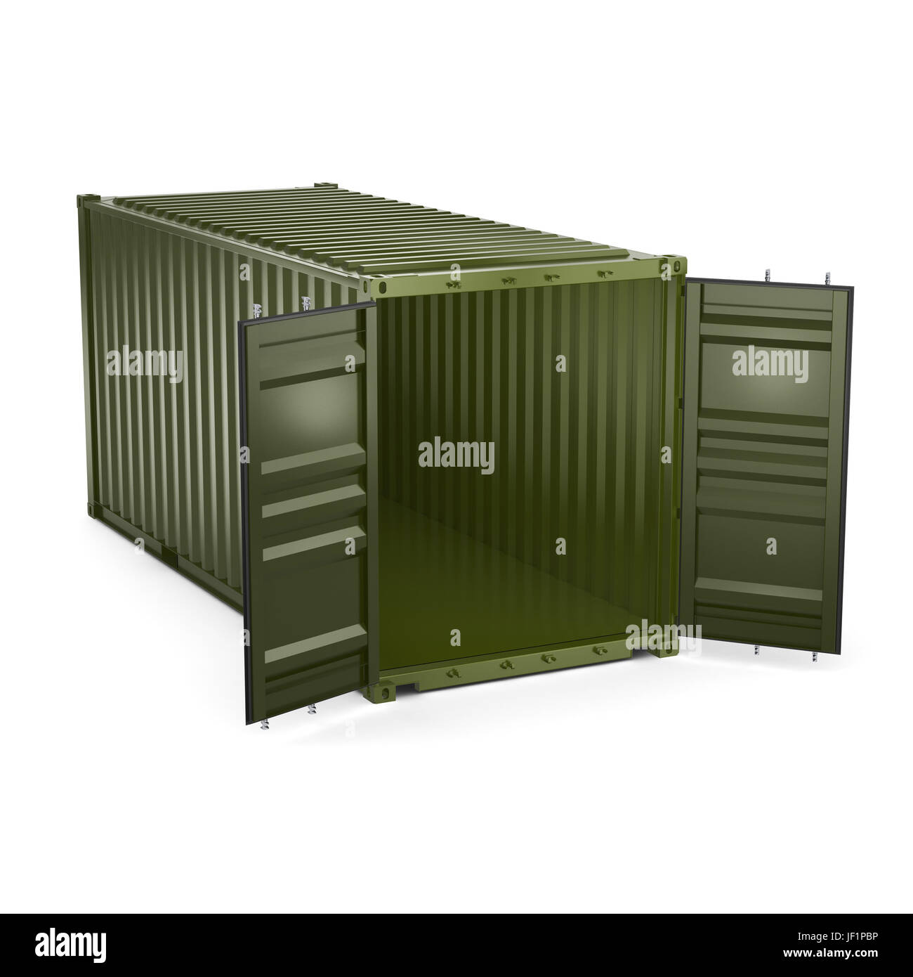 3D rendering container Stock Photo - Alamy