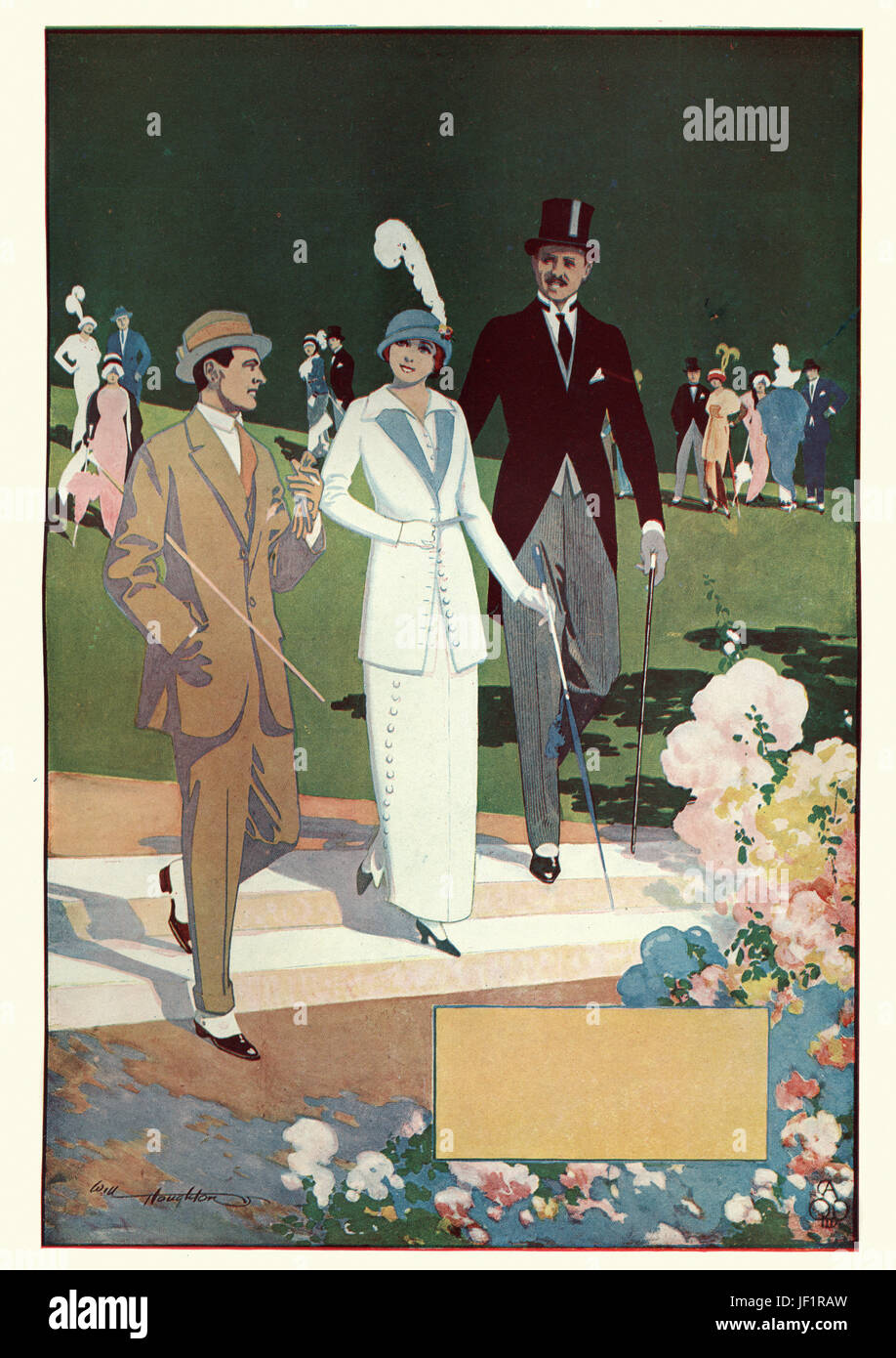 Fashions of 1913 Stock Photo
