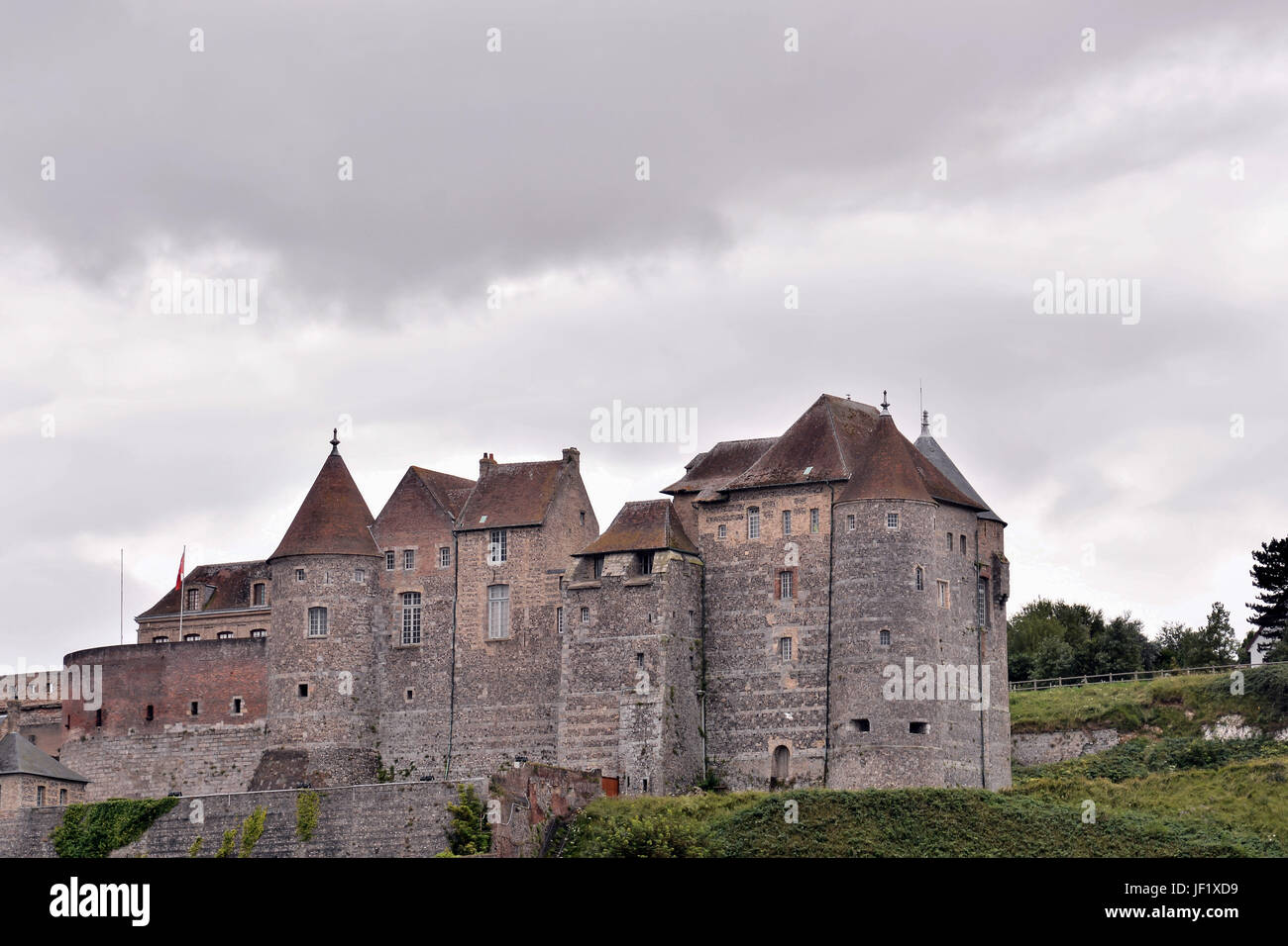 Dieppe in Normandie Stock Photo