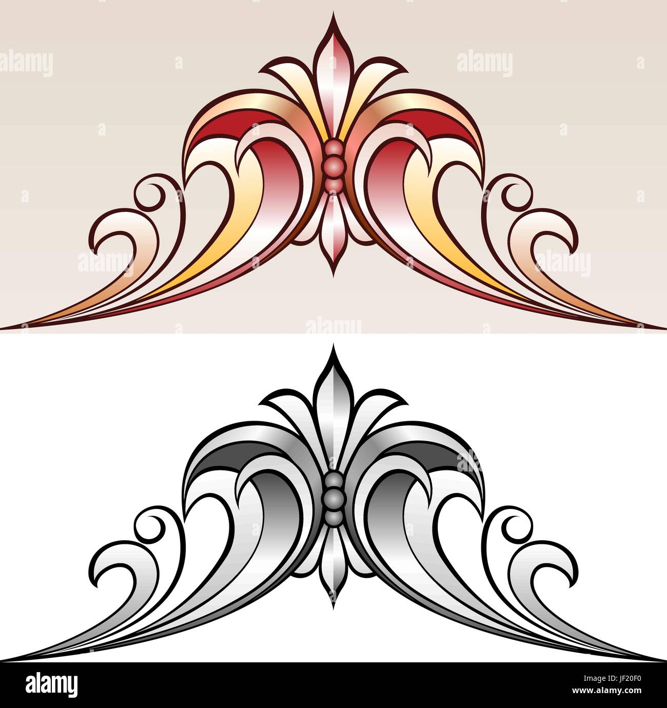 antique elegance Stock Vector