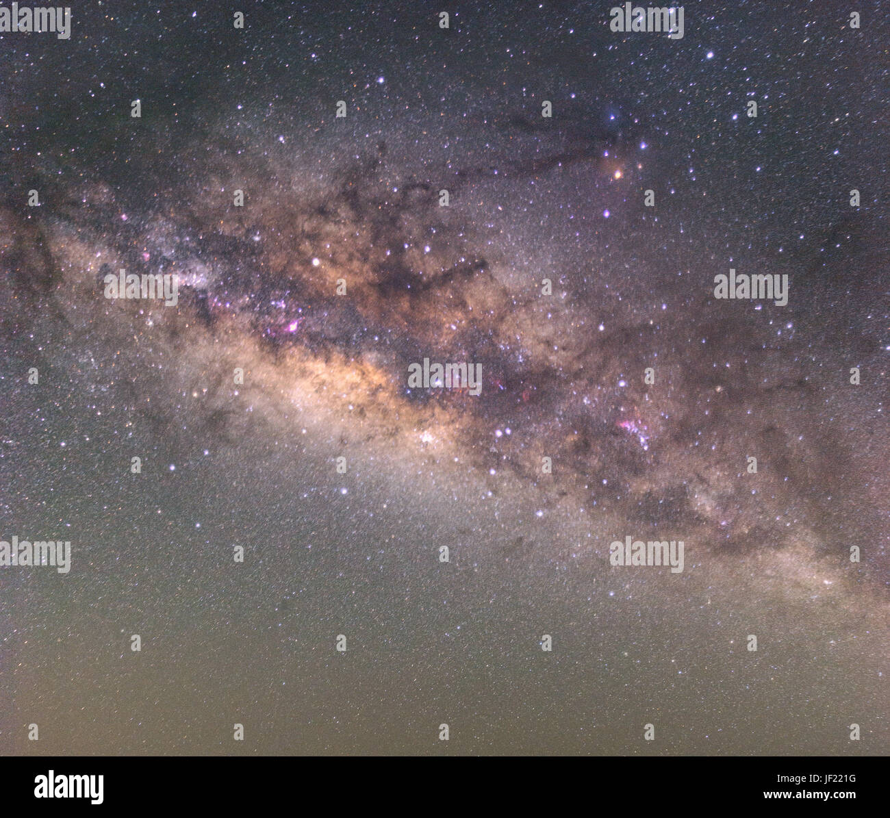 Clearly milky way on night sky Stock Photo - Alamy