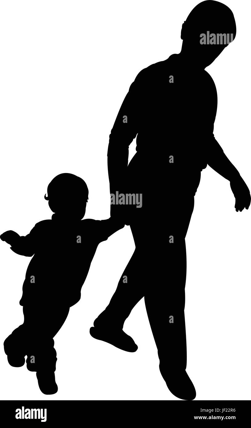 Helping hand to walk Stock Vector Images - Alamy