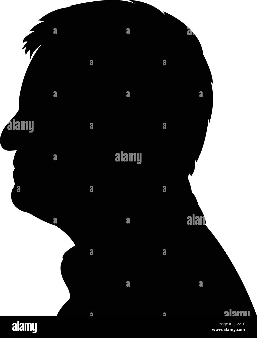 guy, profile, isolated, person, black, swarthy, jetblack, deep black, Stock Vector