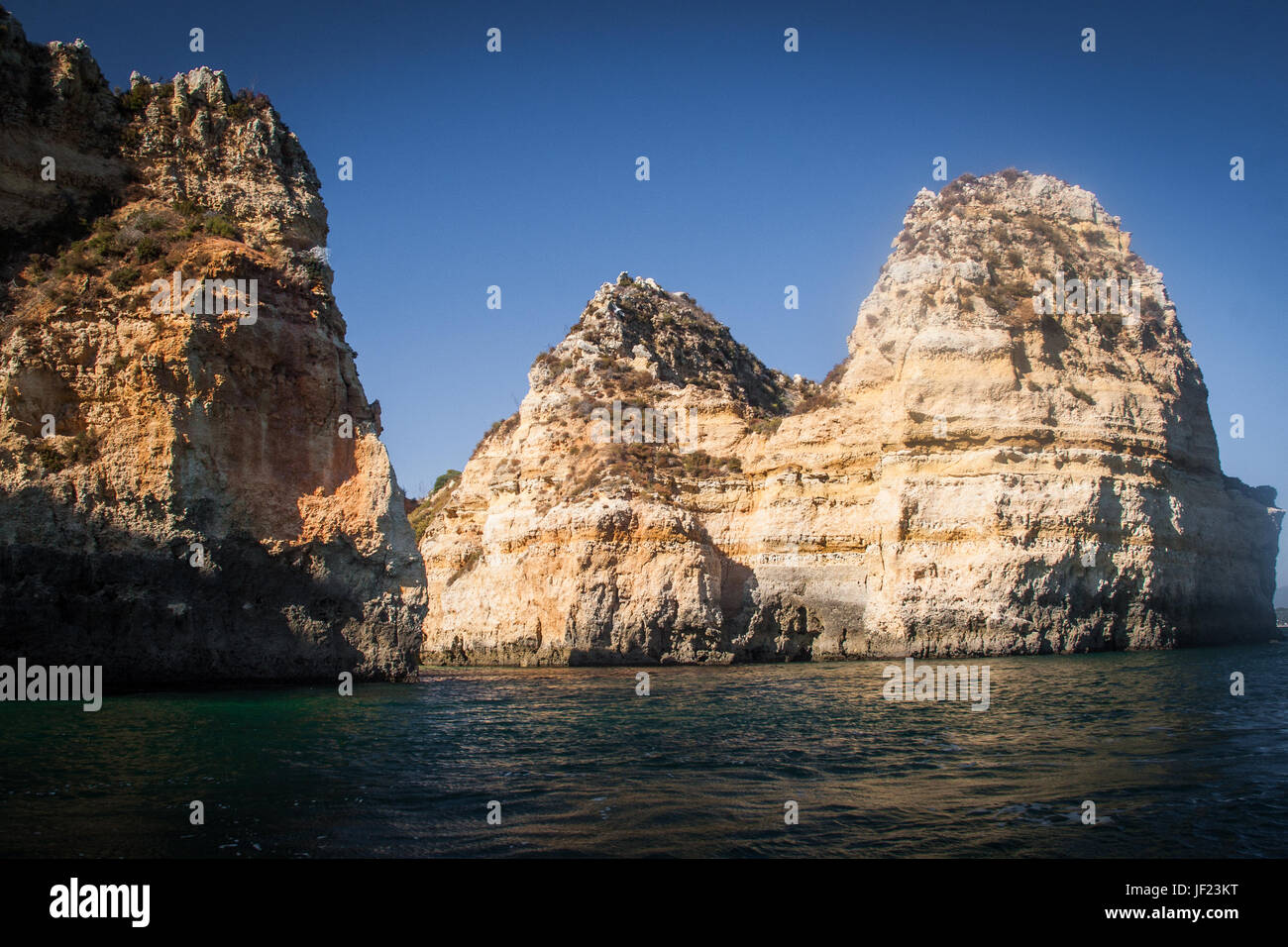 A beautiful view of cliffs in southern Portugal Stock Photo - Alamy