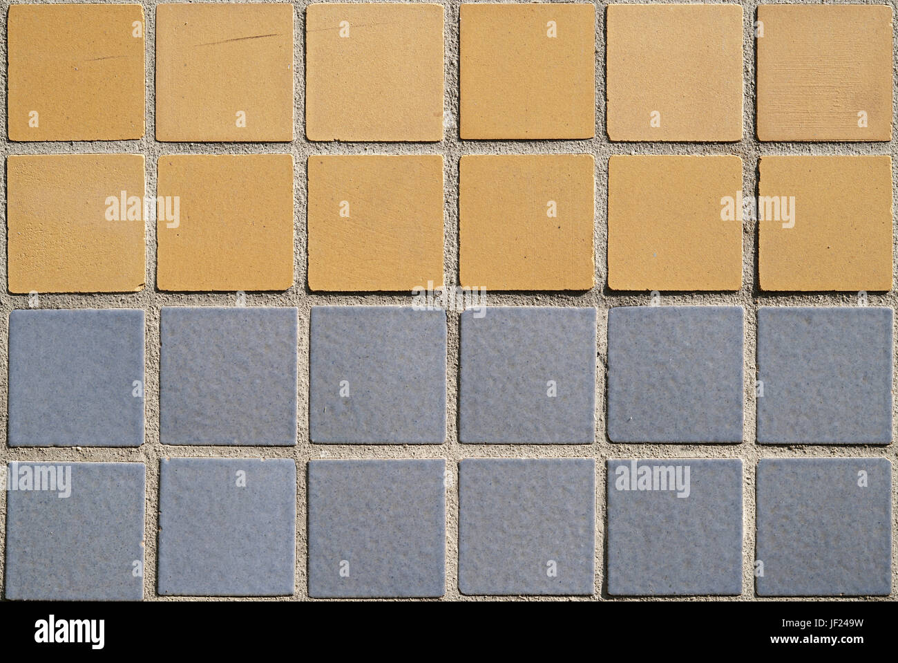 Illustration of Textured Mosaic Apartment Facades
