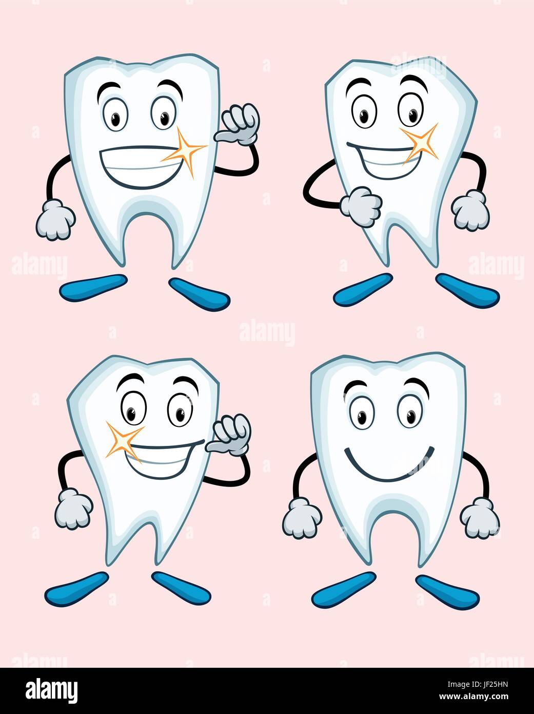 Smiles teeth Stock Vector Images - Alamy