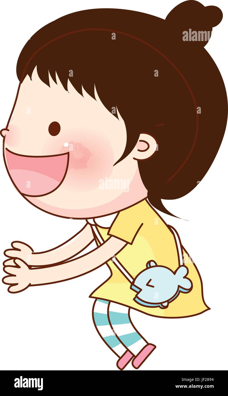 Full length laughing smiling smiles happy Stock Vector Images - Alamy