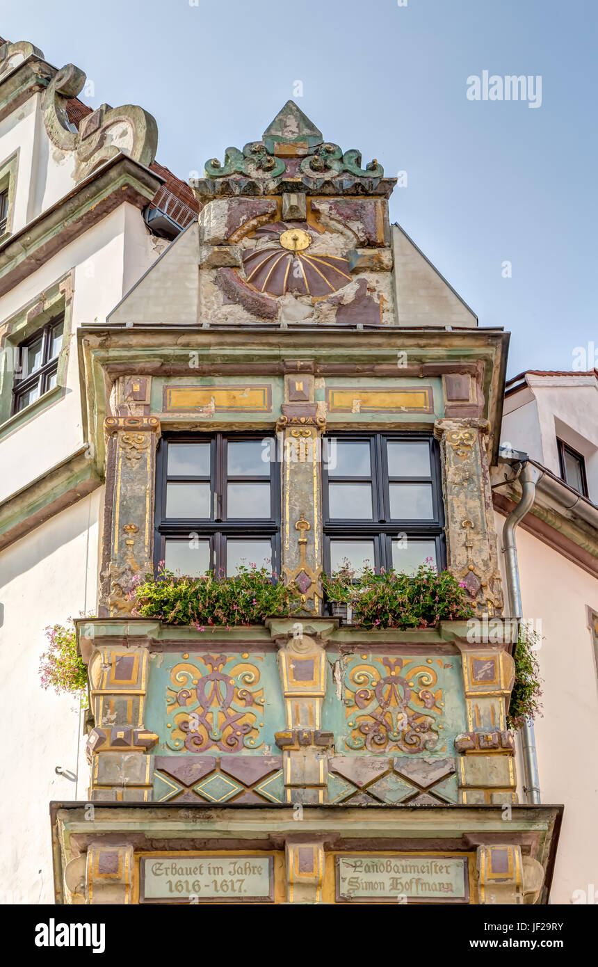 Historic bay window Stock Photo Alamy