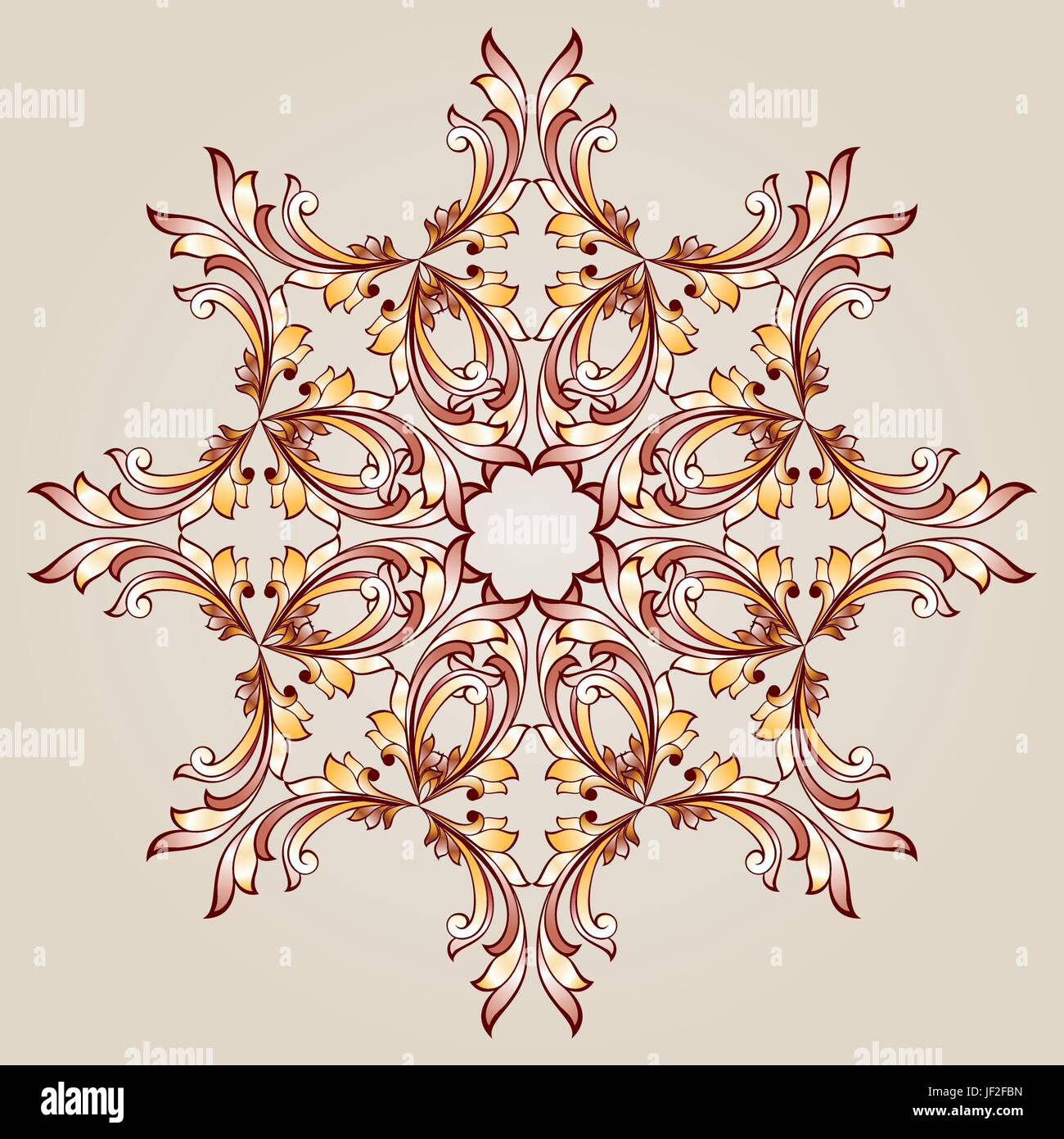 Curled flower Stock Vector Images - Alamy