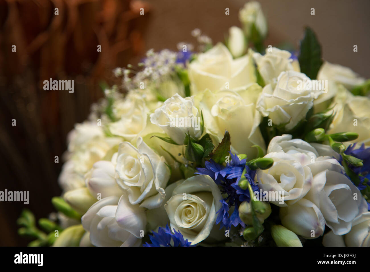 Beautiful roses in a wedding Stock Photo - Alamy
