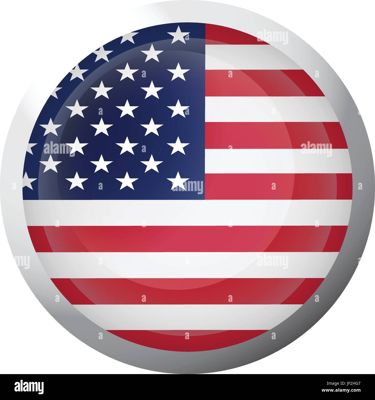Isolated flag of the United States Stock Vector Image & Art - Alamy