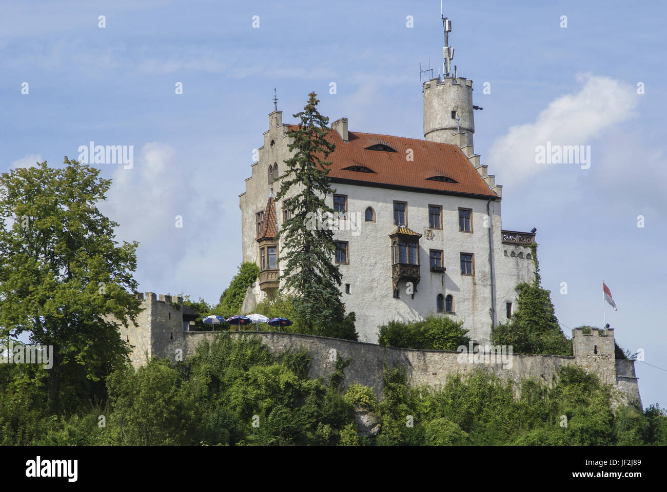 Goessweinstein Castle, Bavaria, Germany Stock Photo