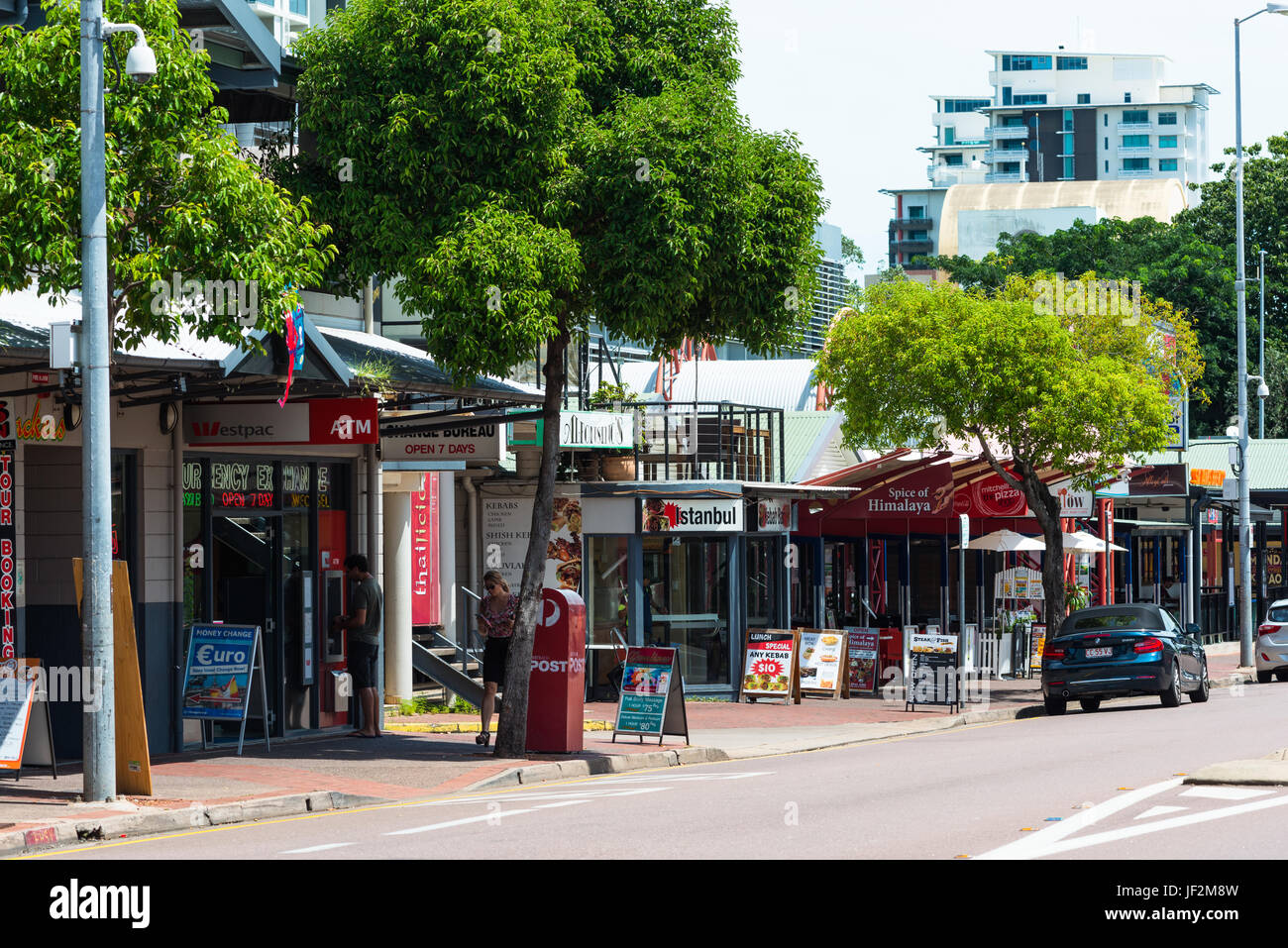 Darwin shopping street hires stock photography and images Alamy