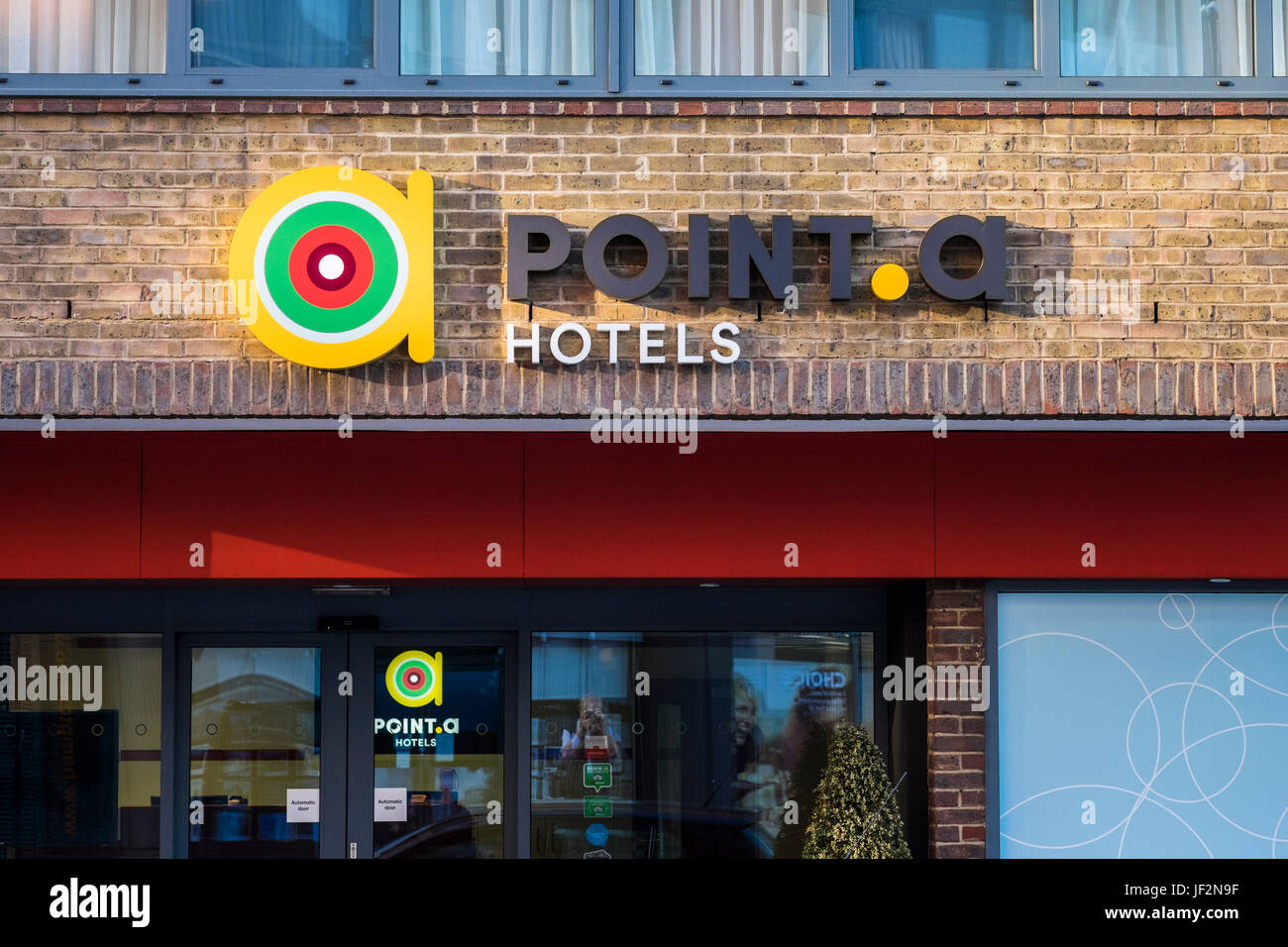 Point.a Hotel on Praed street Paddington, London, England,U.K. Stock Photo